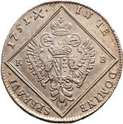 30 Kreuzers - Francis I of Lorraine, as co-ruler with X reverse image