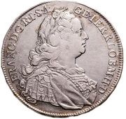 ½ Thaler - Francis I of Lorraine, as co-ruler with X obverse image