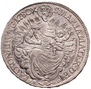 ½ Thaler - Maria Theresa, Hungary, 1767-1780 reverse image