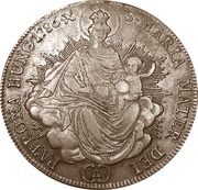 ½ Thaler - Joseph II, Hungary, 1785-1790 reverse image
