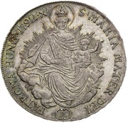 ½ Thaler - Francis II, Hungary, 1792-1794 reverse image