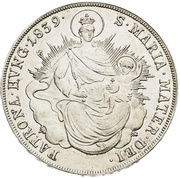½ Thaler - Ferdinand V, Hungary, 1837-1839 reverse image