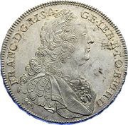 Thaler - Francis I of Lorraine, as co-ruler with X obverse image