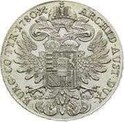 1 Thaler - Maria Theresa, Hungary, 1780 reverse image