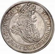 ½ Thaler - Leopold I Vienna obverse image