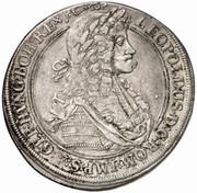 ½ Thaler - Leopold I Graz obverse image
