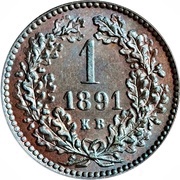 1 Kreuzer - Francis Joseph I reverse image