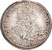 ½ Thaler - Leopold I Vienna obverse image