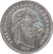 20 Kreuzers - Francis Joseph I obverse image