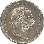 1 Forint - Francis Joseph I obverse image