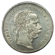 1 Forint - Francis Joseph I obverse image