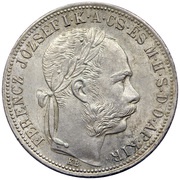 1 Forint - Francis Joseph I obverse image