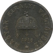 2 Fillér - Charles IV obverse image