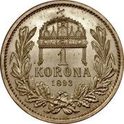 1 Korona - Francis Joseph I reverse image