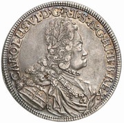 ½ Thaler - Charles VI Hall obverse image