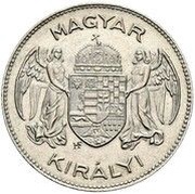 5 Korona - Miklós Horthy Pattern obverse image