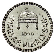 2 Fillér - Miklós Horthy obverse image