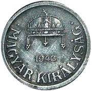 2 Fillér - Miklós Horthy obverse image