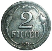 2 Fillér - Miklós Horthy reverse image