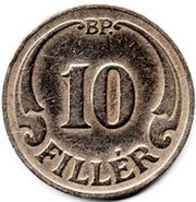 10 Fillér - Miklós Horthy reverse image