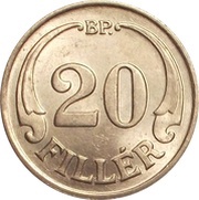 20 Fillér - Miklós Horthy reverse image