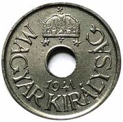 20 Fillér - Miklós Horthy obverse image