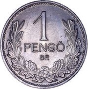 1 Pengő - Miklós Horthy, Hungary, 1926-1939 reverse image