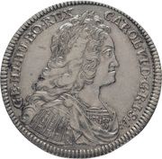 ½ Thaler - Charles VI Hall obverse image