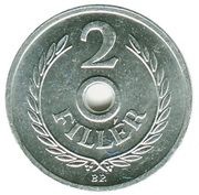 2 Fillér reverse image