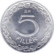 5 Fillér reverse image