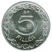 5 Fillér reverse image