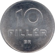 10 Fillér reverse image
