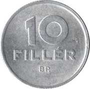 10 Fillér reverse image