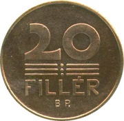20 Fillér reverse image