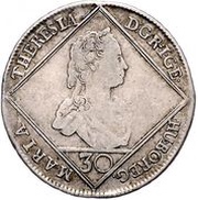 30 Kreuzers - Maria Theresia Vienna obverse image