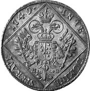 30 Kreuzers - Franz I without X, Austria, 1746-1750 reverse image