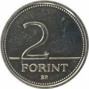 2 Forint, Hungary, 1992-2008 reverse image