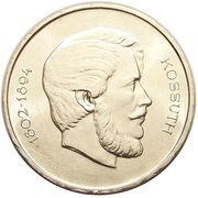5 Forint Lajos Kossuth, Hungary, 1946 reverse image