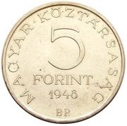 5 Forint Revolution of 1848 obverse image