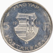 5 Forint Lajos Kossuth - Set Issue obverse image
