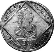 30 Kreuzers - Maria Theresia Hall obverse image