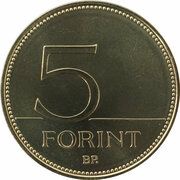 5 Forint reverse image