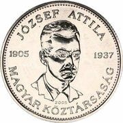 10 Forint József Attila obverse image