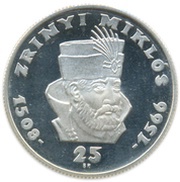 25 Forint Zrínyi Miklós reverse image