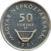 50 Forint Ferenc Liszt obverse image