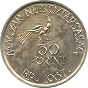 50 Forint Zoltán Kodály obverse image