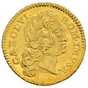 ¼ Ducat - Charles VI Vienna obverse image