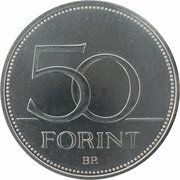50 Forint, Hungary, 2012-2024 reverse image