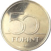 50 Forint FINA World Championship, Hungary, 2017 reverse image