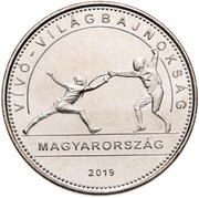50 Forint FIE World Fencing Championships obverse image
